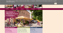 Desktop Screenshot of pension-kuefner.de